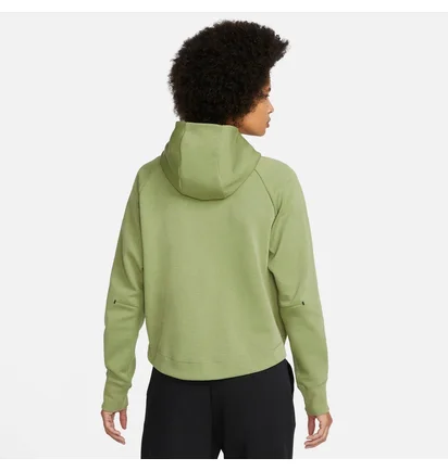 Толстовка жіноча Nike Sportswear Tech Fleece Windrunner Full-Zip Hoodie Olive Cw4298-334