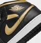 Кросівки чоловічі Air Jordan Retro 1 Mid Casual Shoes Black DQ8426-071
