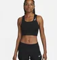 Топ женский Nike Dri-Fit Adv Aeroswift WomenS Running Crop Top Black DM8728-010