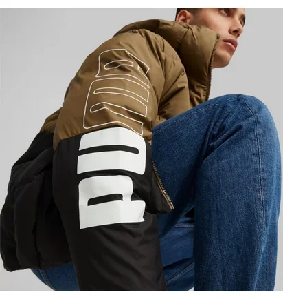 Куртка чоловіча Puma Power Hooded Jacket Brown/Black 675389-03
