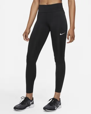 Легінси жіночі Nike Fast WomenS Mid-Rise Running Leggings Black DB4377-010