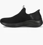 Кросівки жіночі Skechers Ultra Flex Slip-Ins 3.0 Cozy Streak Slip On Sneakers Black 149708-BBK
