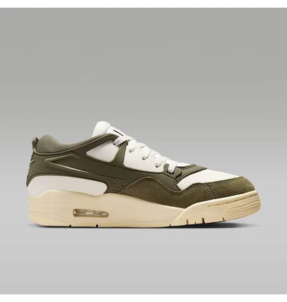 Кросівки чоловічі Air Jordan 4 Rm White/Olive FQ7940-121