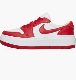 Кроссовки женские Air Jordan Wmns 1 Elevate Low Sneakers White/Red DH7004-116