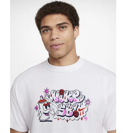 Футболка унісекс Nike Max90 Skate T-Shirt White FZ6712-100