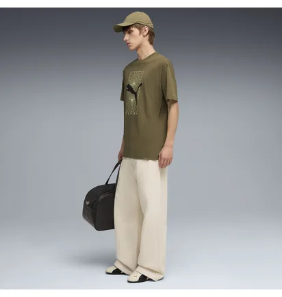 Футболка чоловіча Puma Tech Relaxed Olive 692233-81