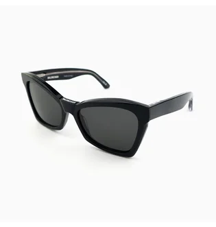 Солнцезащитные очки женские BALENCIAGA Grey/Black BB0231S-001-57