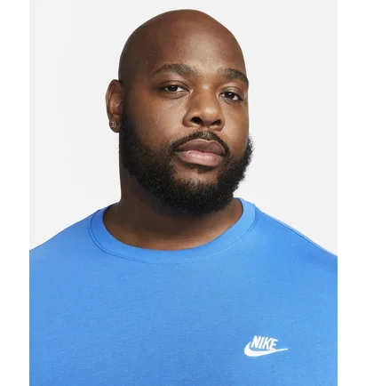 Футболка чоловіча Nike T-Shirt Sportswear Club Light Blue AR4997-403