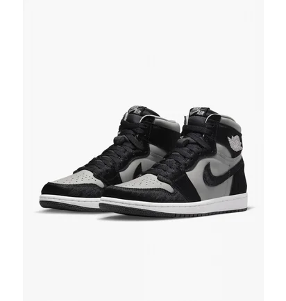 Кроссовки женские Air Jordan 1 Retro High Og Grey/Black Dz2523-001