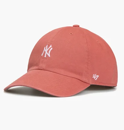 Кепка унисекс 47 Brand Ny Yankees Base Runner One Peach B-Bsrnr17Gws-Ira