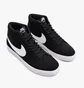 Кроссовки унисекс Nike Sb Zoom Blazer Mid Black White 864349-002