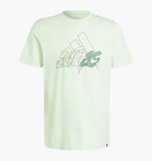 Футболка мужская Adidas Illustrated Badge Graphic Green IN6243