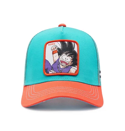 Кепка унисекс Capslab Dragon Ball Super Turquoise/Orange CL-DB2-1-GOK2