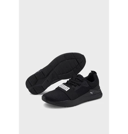 Кроссовки детские Puma Wired Run Jr Black 37421401
