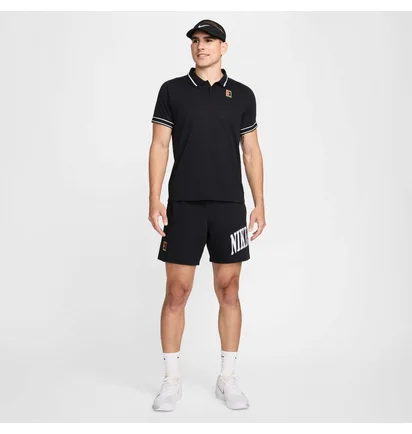 Поло мужское Nike Court Heritage Black FQ2101-010