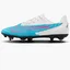 Бутсы унисекс Nike Phantom Gx Academy Sg-Pro Anti-Clog Traction White/Light Blue DD9471-446