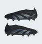 Бутси унісекс Adidas Predator 24 Elite Laceless Firm Ground Cleats Black IE1807