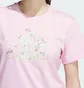Футболка женская Adidas Floral Badge Of Sport Graphic Pink IZ4224