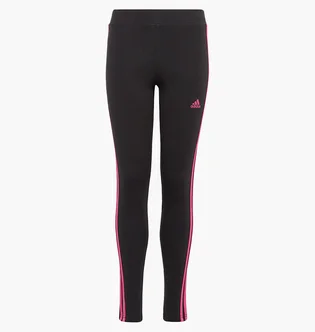 Легінси дитячі Adidas Essentials 3-Stripes Black IC3627