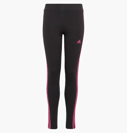 Легінси дитячі Adidas Essentials 3-Stripes Black IC3627