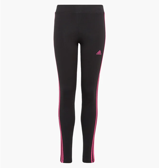 Легінси дитячі Adidas Essentials 3-Stripes Black IC3627