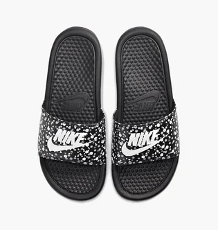 Тапочки женские Nike Wmns Benassi Jdi Print Black 618919-035