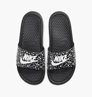 Тапочки женские Nike Wmns Benassi Jdi Print Black 618919-035