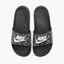 Тапочки жіночі Nike Wmns Benassi Jdi Print Black 618919-035