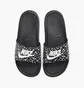 Тапочки жіночі Nike Wmns Benassi Jdi Print Black 618919-035