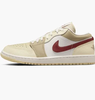 Кроссовки женские Air Jordan 1 Low Beige HV6530-100
