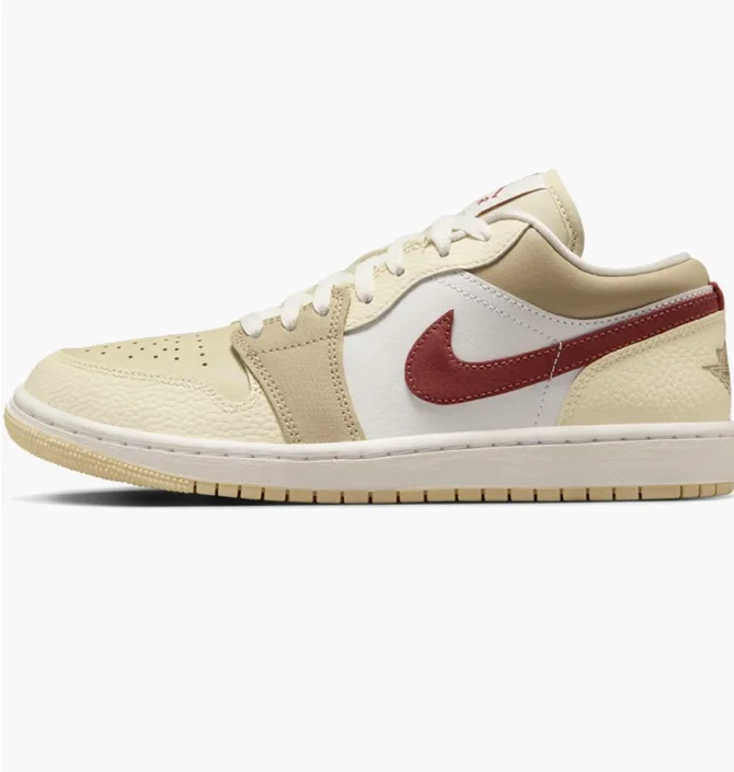 Кроссовки женские Air Jordan 1 Low Beige HV6530-100
