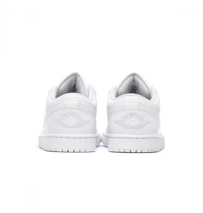 Кроссовки мужские Air Jordan 1 Low White 553558-136