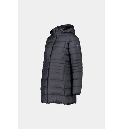 Парка жіноча CMP Parka Snaps Hood Black 33K1716M-U890