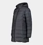 Парка жіноча CMP Parka Snaps Hood Black 33K1716M-U890