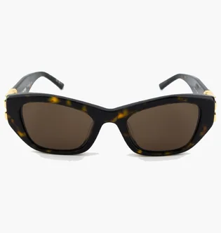 Сонцезахисні окуляри жіночі BALENCIAGA Brown BB0311SK-002-53