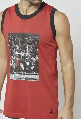 Майка чоловіча Air Jordan Sportswear Last Shot Red AQ0697-687