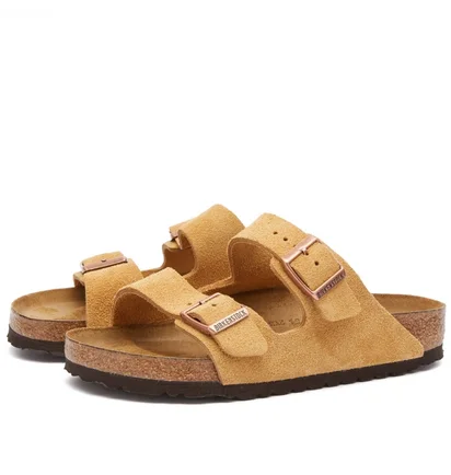 Тапочки мужские Birkenstock Arizona Beige 1026190