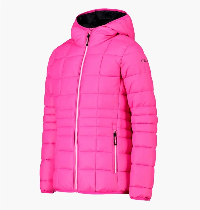 Куртка детская CMP Jacket Fix Hood Taffeta Pink 34Z3445-B818