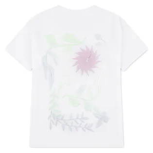 Футболка детская Air Jordan Puff Floral White 45F489-001