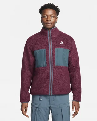Кофта мужская Nike Acg Arctic Wolf Full-Zip Top Bordo FN0372-681