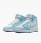 Кросівки чоловічі Air Jordan 1 Ko Shoes White/Light Blue DO5047-411
