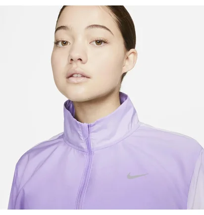 Куртка жіноча Nike Swsh Run Prnt Jkt Violet DX1039-567