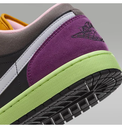 Кроссовки мужские Air Jordan 1 Low Grey/Multi HQ2010-005