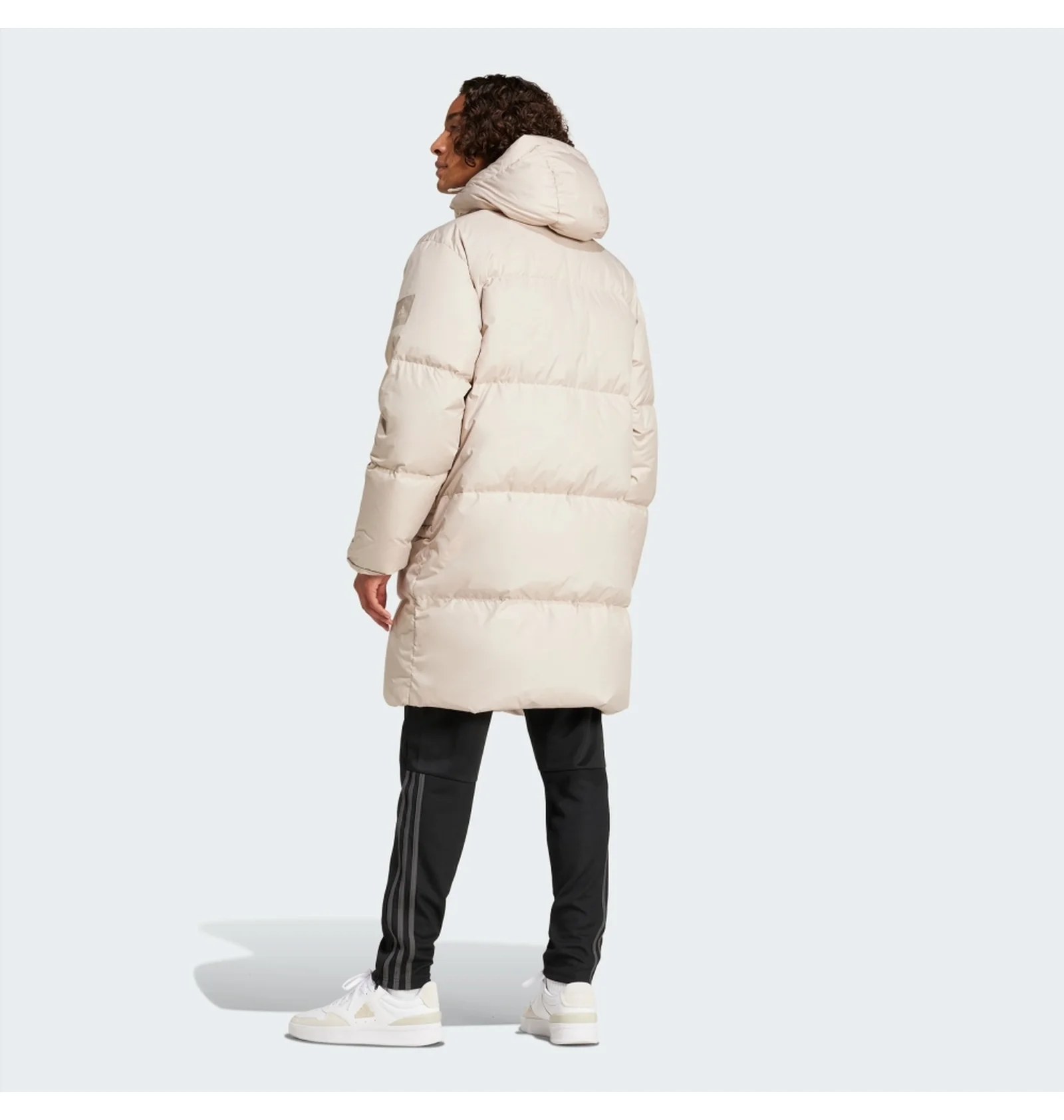 ᐉ Парка чоловіча Adidas Big Baffle Down Coat Beige IX8855