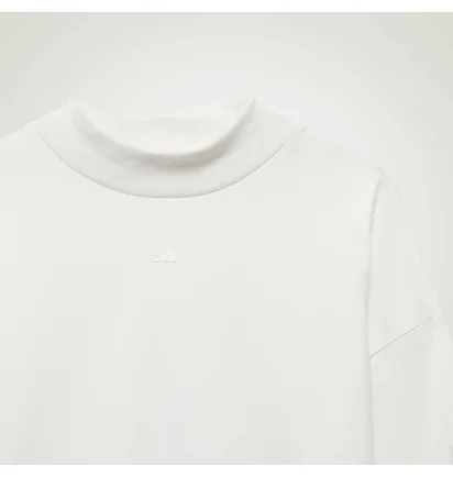 Лонгслив унисекс Adidas Basketball Long Sleeve Tee White Ia3424