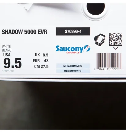 Кросівки чоловічі Saucony Shadow 5000 Evr White S70396-4