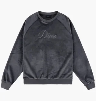Свитшот унисекс Dime Cursive Grey DIMESP255SMO