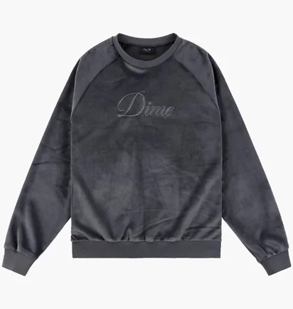 Свитшот унисекс Dime Cursive Grey DIMESP255SMO