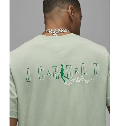 Футболка чоловіча Air Jordan Essentials MenS T-Shirt Olive DX9577-321