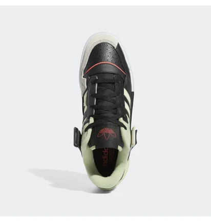 Кросівки чоловічі Adidas Forum Exhibit Low Black/Green Gz0936